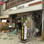 タカラ喫茶店 - 八幡屋商店街スーパーナショナルの向かいにあります。