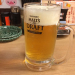 みんなのぶた - 生ビール・250円 ※19時まで
            （通常490円）