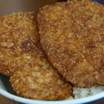 どんどん庵 - 醤油たれかカツ丼580円