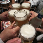 炭火焼肉 太陽 - カンパ～イ！