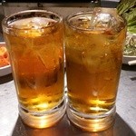 とんちゃん 元祖サムギョプサル - とうもろこしひげ茶 324円