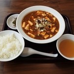 餃子酒房 丈夫 - 麻婆豆腐定食700円