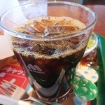 モスバーガー - セットのドリンク　アイスコーヒーを選択しました