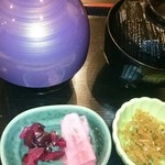 湯葉に - ご飯(ゆかり)、香の物、吸い物