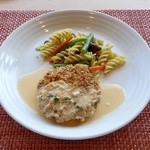 Soleil - 日替わりランチのチキンメンチカツ