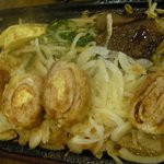 路遊亭 - 「上州豚のチーズぐるぐる焼きカツ」