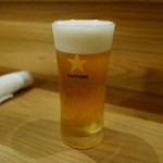 타나카 - 生ビール（500円）