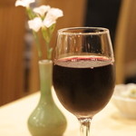 炭火焼鳥　榊 - グラス赤　　甘めです・・・・