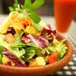 数寄屋バーグ - ヘルシーセット　5色の彩りサラダ