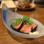 毎日！北海道物産展 ネオ炉端 道南農林水産部 - 厚切り温ローストビーフ☆