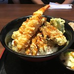 Izakaya Gohan Furari Murasaki Morioka Tsushida Ten - えび天丼