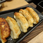 Gokigen Ebisu Oogaki Ekimae Ten - 博多鉄板餃子(ハーフ)(432円)