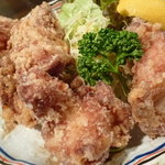 ホルモン焼肉酒場 元町ロマンス - 鶏唐揚げ