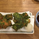 磯丸水産 - これでもかと言う程青海苔が入った磯辺揚げ