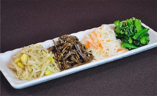 Kira Kuen Oshiage Ten - ナムル盛り合わせ