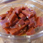 山上 - 赤蒟蒻。