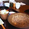 独活庵 - 料理写真:日替わり定食の盛蕎麦