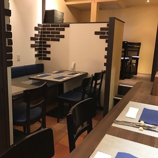 ゆったりくつろげる空間