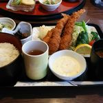 レストランあしびき - 海老フライ定食