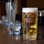 ろばた - 生ビールはキリン