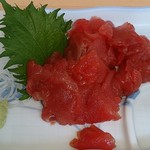 盛印盛岡青果食堂 - まぐろの中おち  アップ