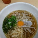 紀州屋 - 月見そば(蕎麦じゃないよ)ｺﾗｯ‼