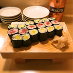 や台ずし - 2017年（平成29年）春頃　３色盛合せ