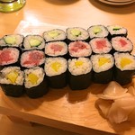 や台ずし - 2017年（平成29年）春頃　３色盛合せ