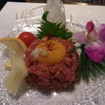 焼肉 道海山 - ユッケ