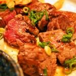 春来 - 鉄板焼き（ヒレステーキ）