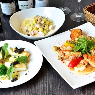 個室でゆったり寛げるランチタイム