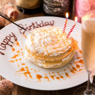 특별한 기념일에★디저트 플레이트도 준비해 드립니다!