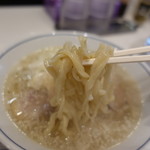 らーめん鱗 - ☆中太ちぢれ麺(*^。^*)☆