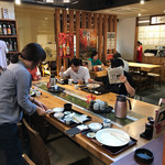 一福 - 店内の客
平日の１２時