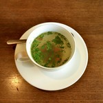 風のえんがわ - スープ。