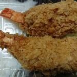 ほかほか弁当 - 海老フライ（おかずのみ）400円