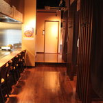 Teppanyaki Oideya Kumoji Honten - 距離感を重視