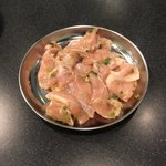 焼肉じゅじゅ - とりハラ塩  ¥450