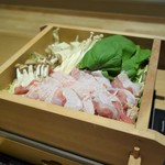 Shabushabu Kou Higashi Cho Honten - 久米島赤鶏せいろ蒸し