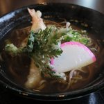 そば処 本陣 - 天ぷら豊富です