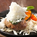 ふぅわ黒毛和牛ハンバーグ - 黒毛和牛ハンバーグ鬼おろしとすだちポン酢