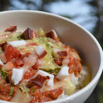 神割 - 南三陸名産のタコを使った特製タコライス