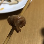 Yakitori Takakou - 鶏皮がくるくると巻いてから串うちされてます！