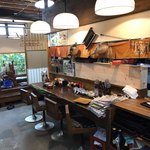 寿し魚処・網代 - 店内をパシャ
日曜日の１２時過ぎ