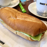 Doutor Coffee Shop Morioke Eki Ten - ミラノサンドC サラダチキン＆コールスロー 440円