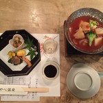 あやべ温泉レストラン - 食前酒・前菜・強肴