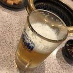 味道園 - まずは生中