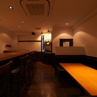 JAZZを聞きながらゆったりとした空間で