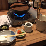 はなの夢 - 常陸牛しゃぶしゃぶ ¥1100- (2018/10/31)