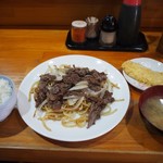 長谷川 - 料理写真:焼そば定食＋具だくさん